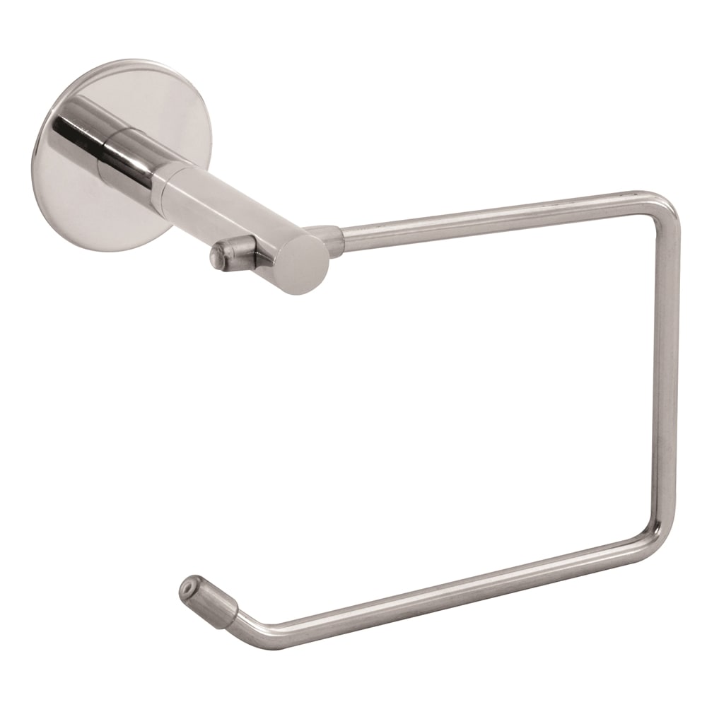 WingIts® MODERN Elegance Euro Toilet Paper Holder/Towel Ring, Stainless Steel, Satin Finish